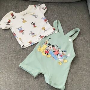 Disney Mickey & Friends Bodysuit Set
